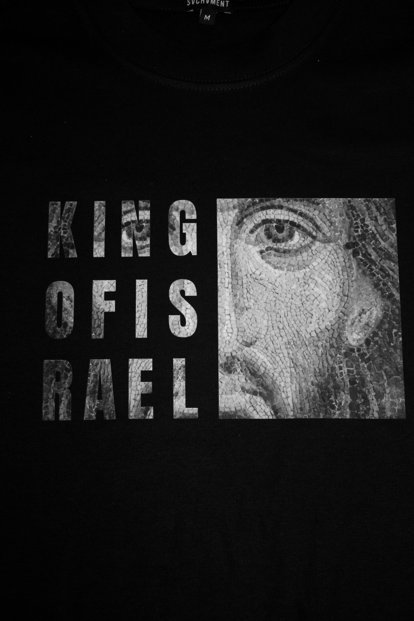 KING OF ISRAEL TEE / BLACK