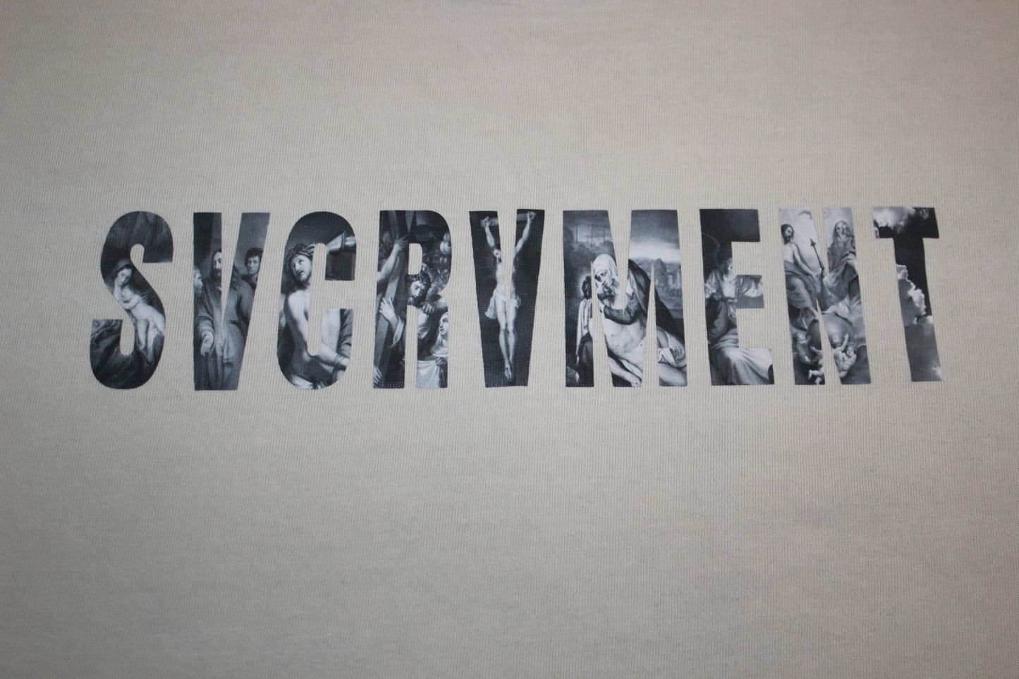 CORNERSTONE TEE / CREAM