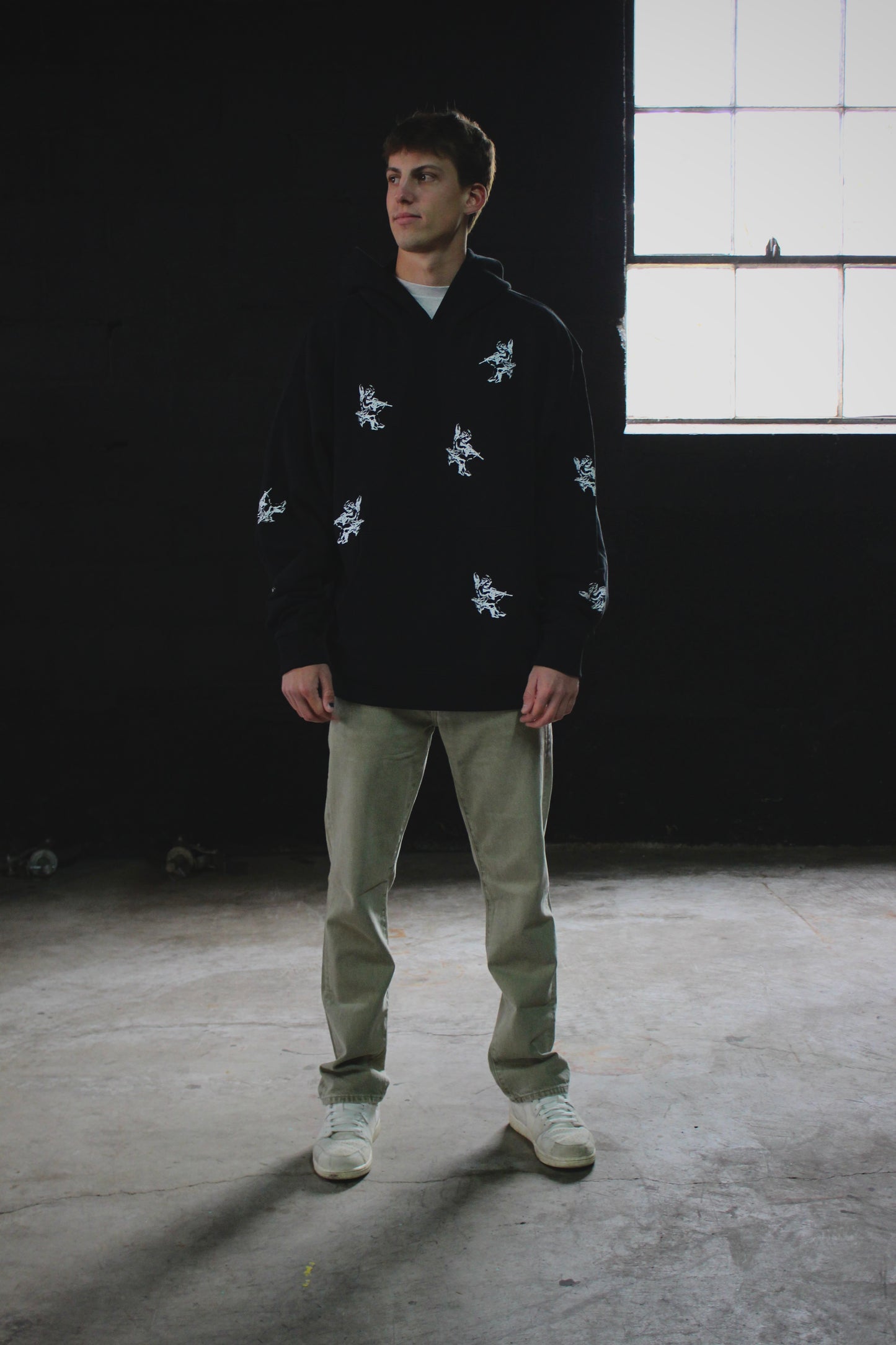 CHERUB HOODIE / BLACK