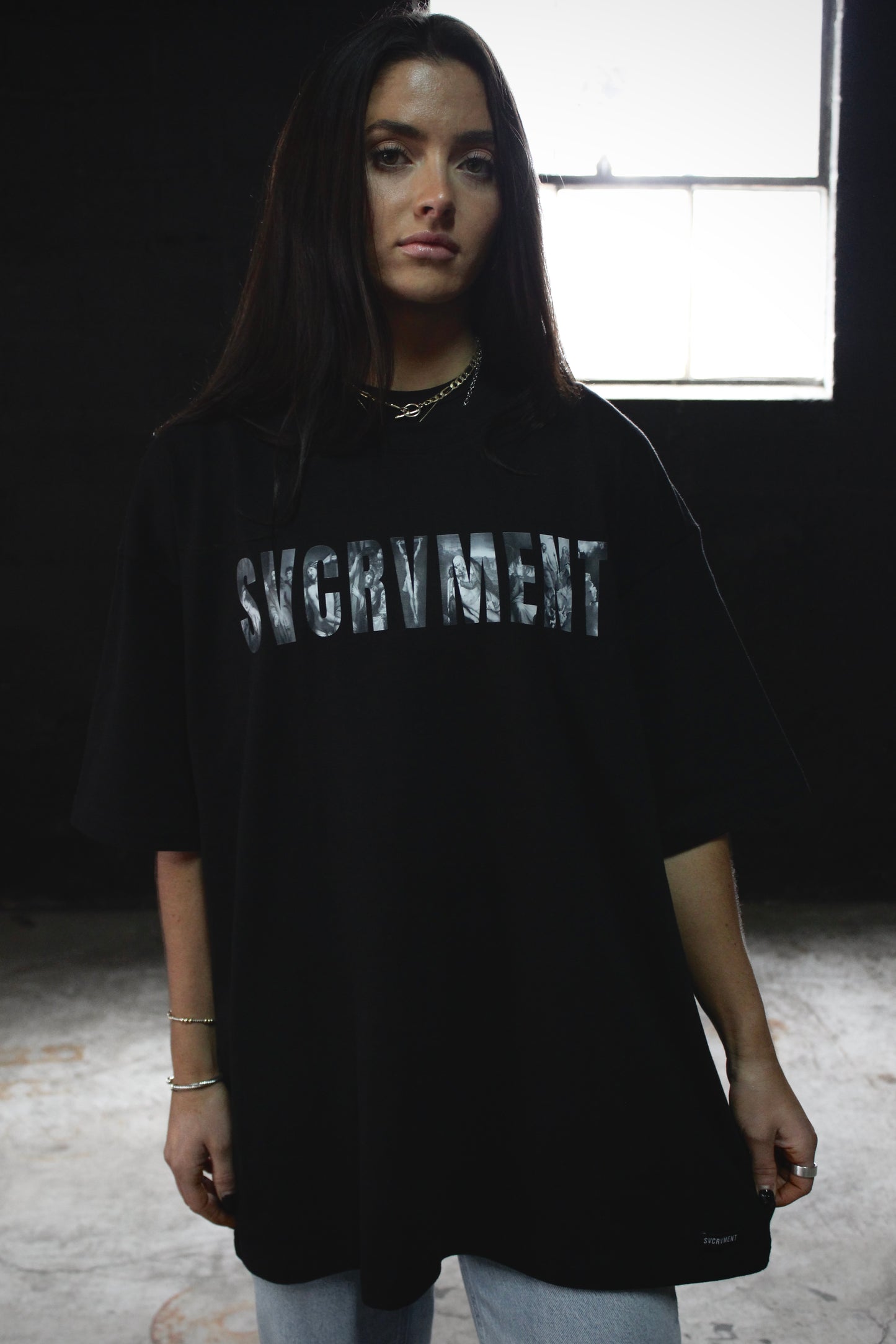 CORNERSTONE TEE / BLACK