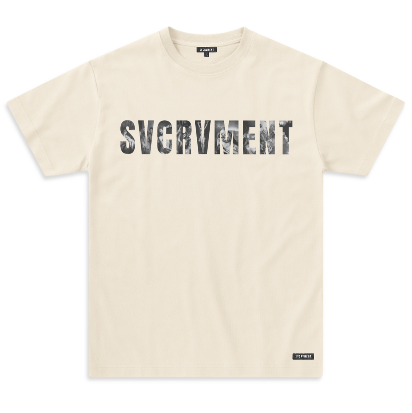 CORNERSTONE TEE / CREAM