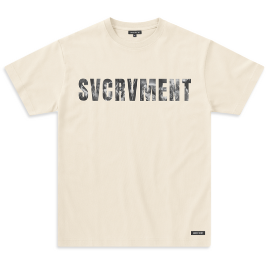 CORNERSTONE TEE / CREAM